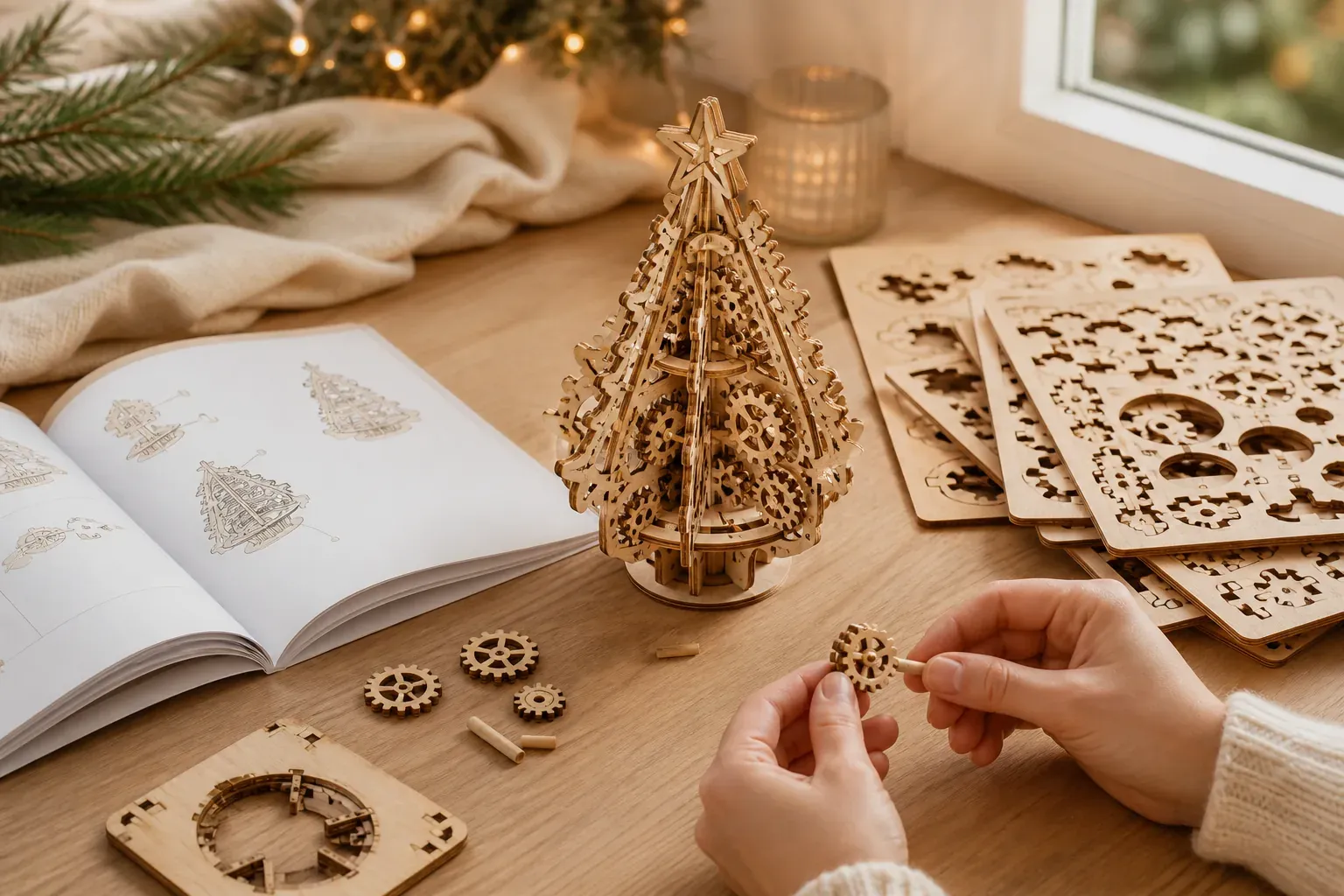 Un puzzle 3D de Noël se choisit selon votre projet de montage