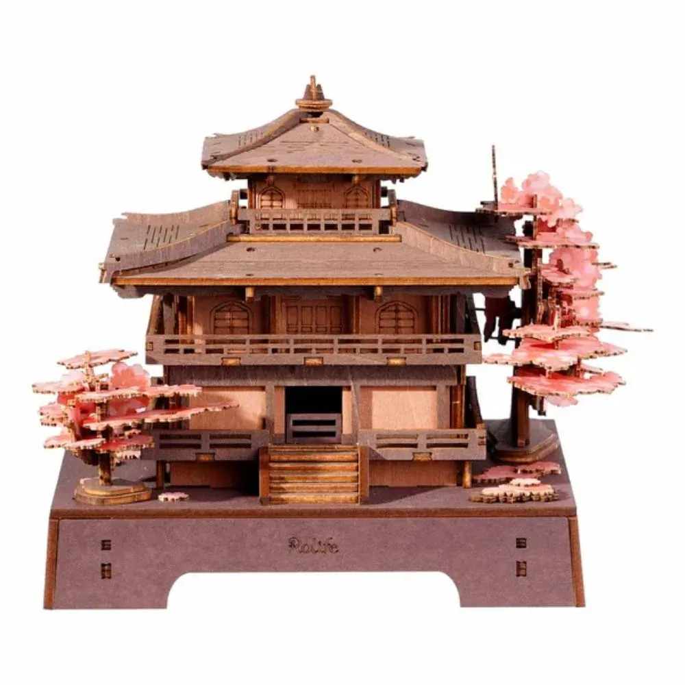 Puzzle 3D pavillon Sakura : vue 2