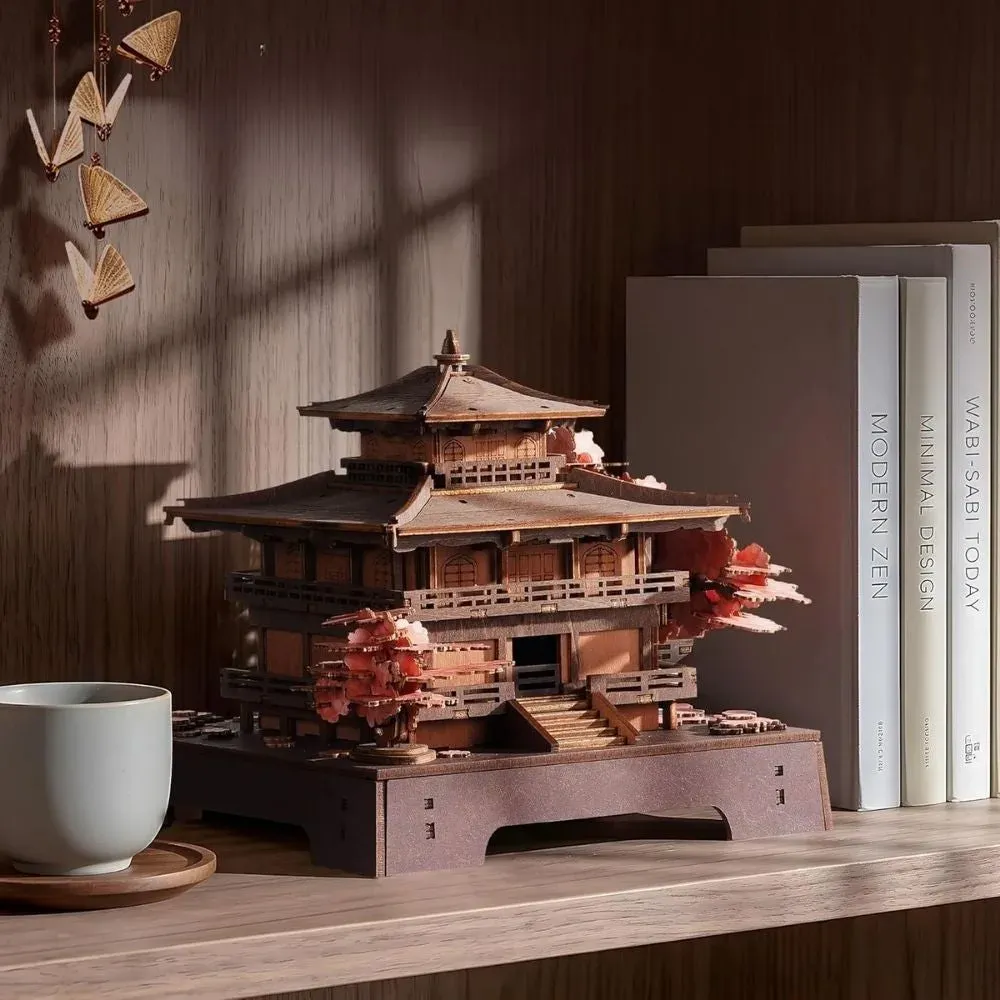 Puzzle 3D pavillon Sakura : vue 4