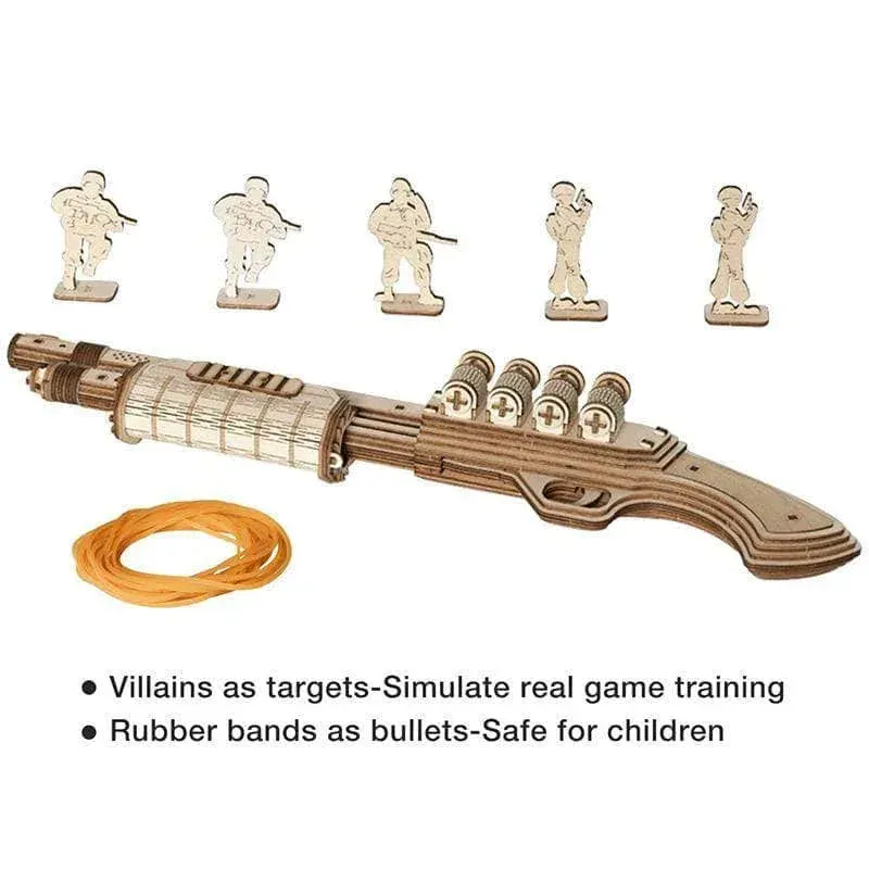 Puzzle 3D arme Terminator M870 : vue 4