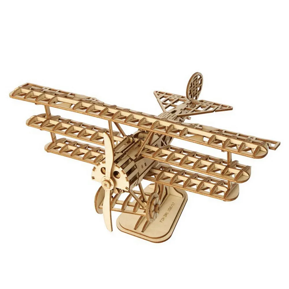 Puzzle 3D avion : vue 2