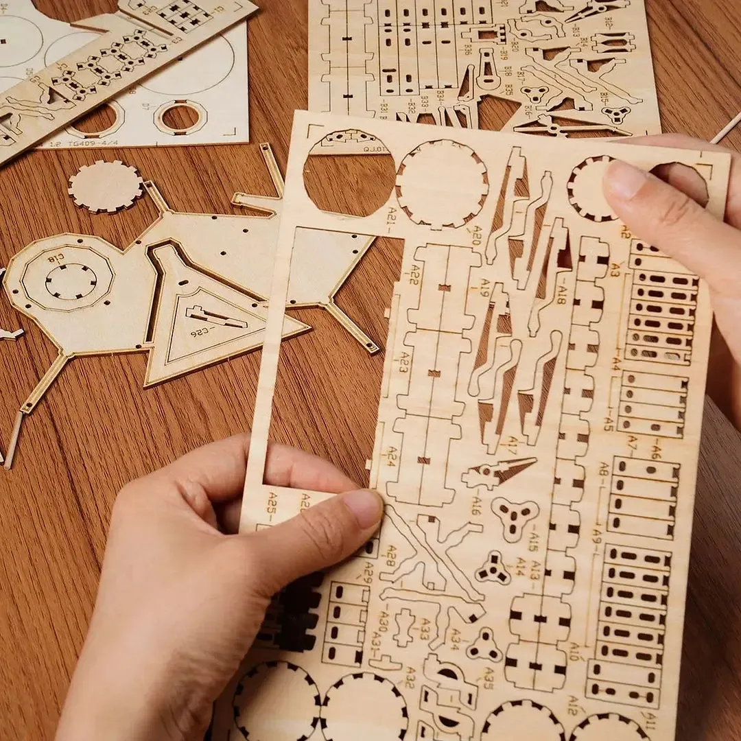 Puzzle 3D Batterie : vue 2