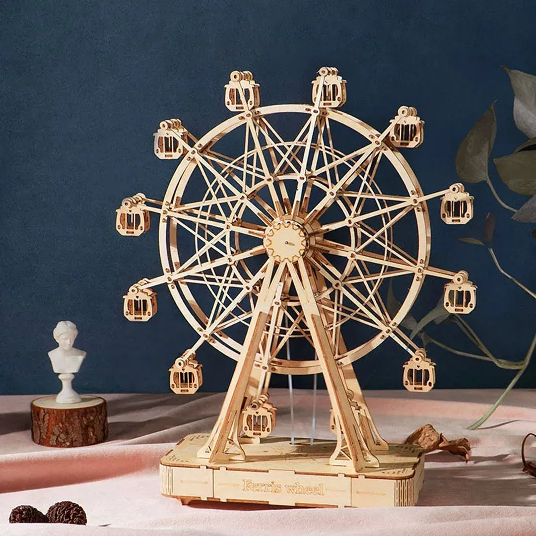 Puzzle 3D boîte à musique grande roue