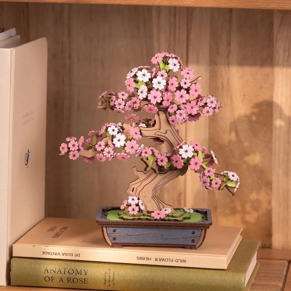 Puzzle 3D Bonsaï Sakura : vue 3