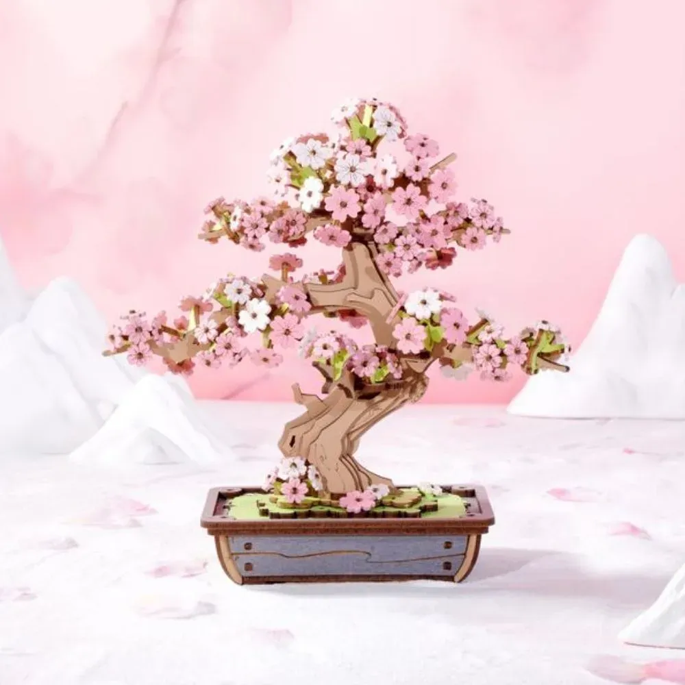 Puzzle 3D Bonsaï Sakura : vue 4
