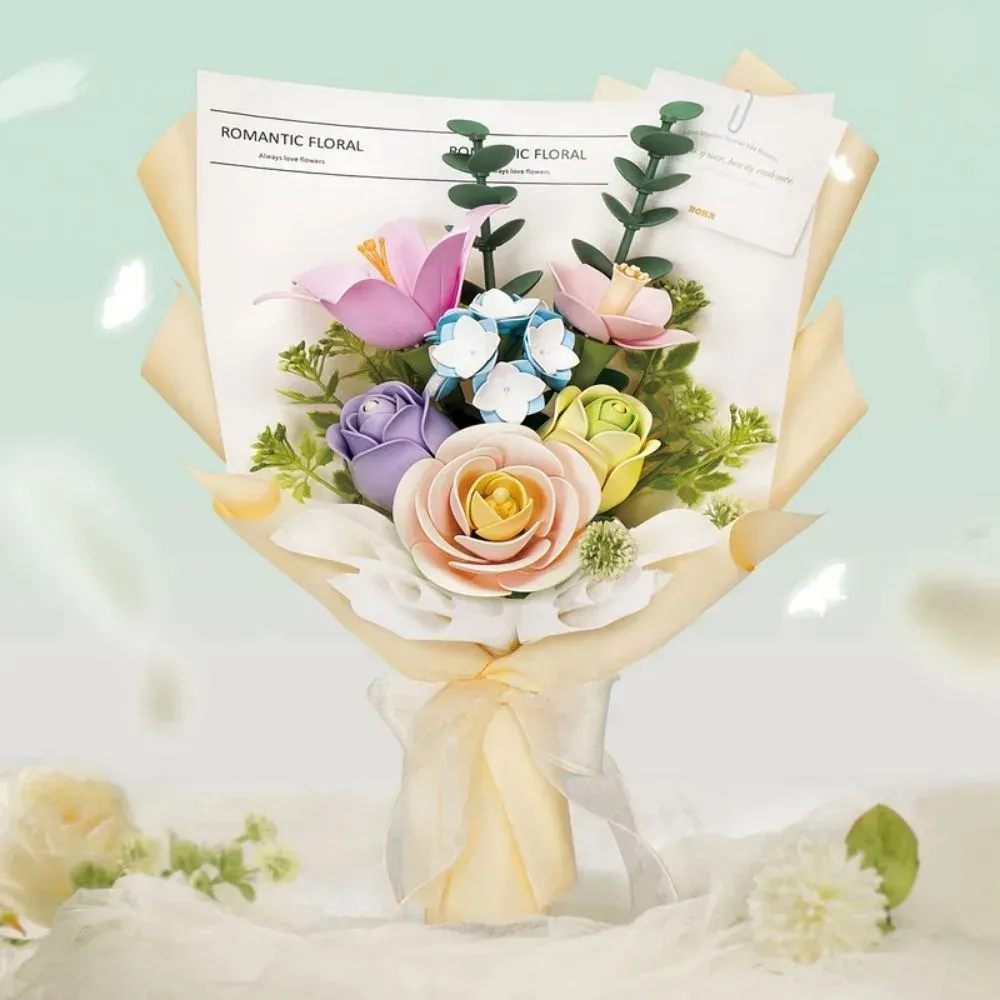 Puzzle 3D Bouquet printanier
