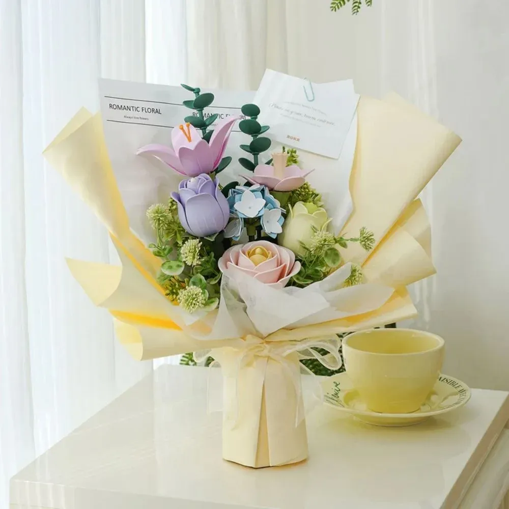 Puzzle 3D Bouquet printanier : vue 3