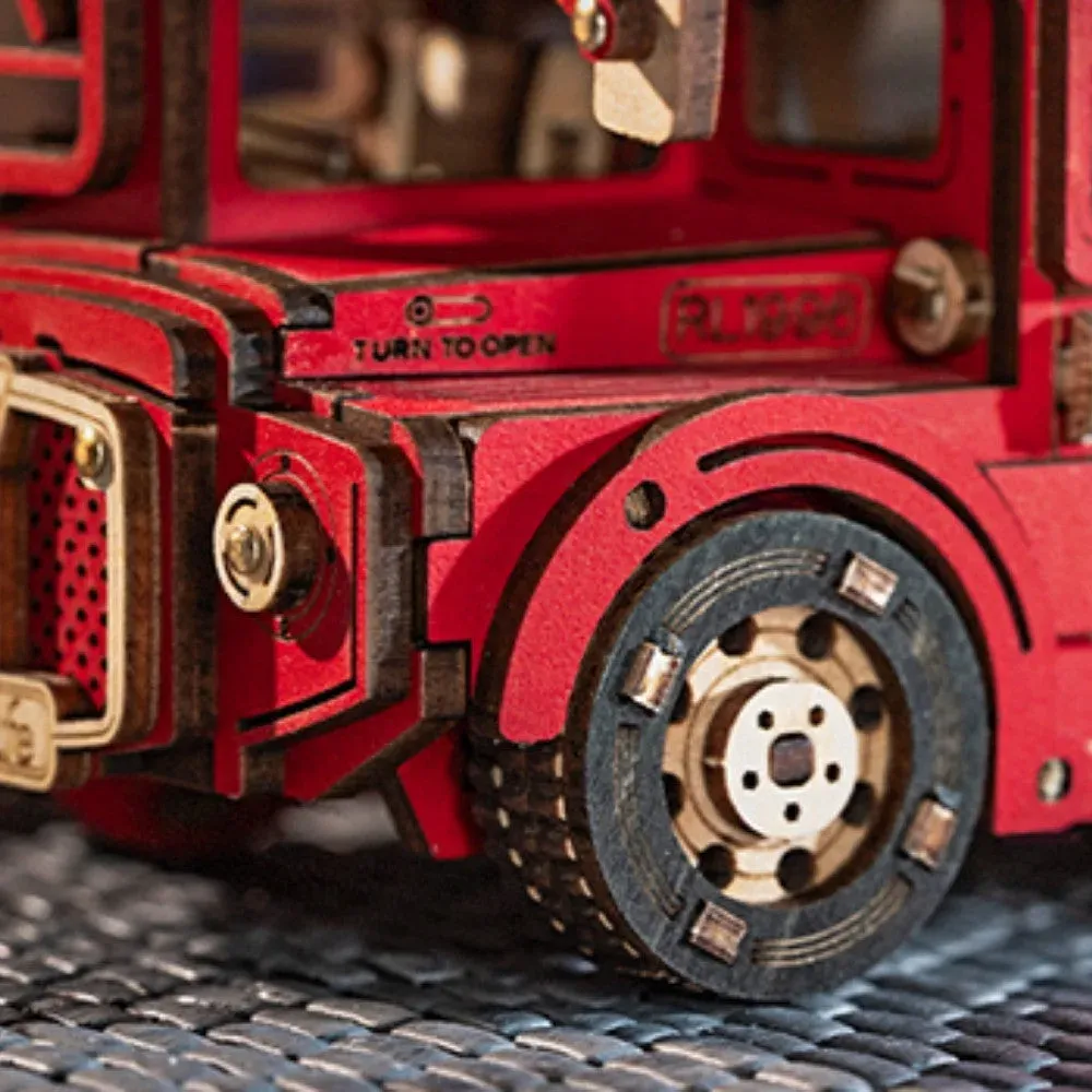 Puzzle 3D Bus touristique de Londres : vue 4