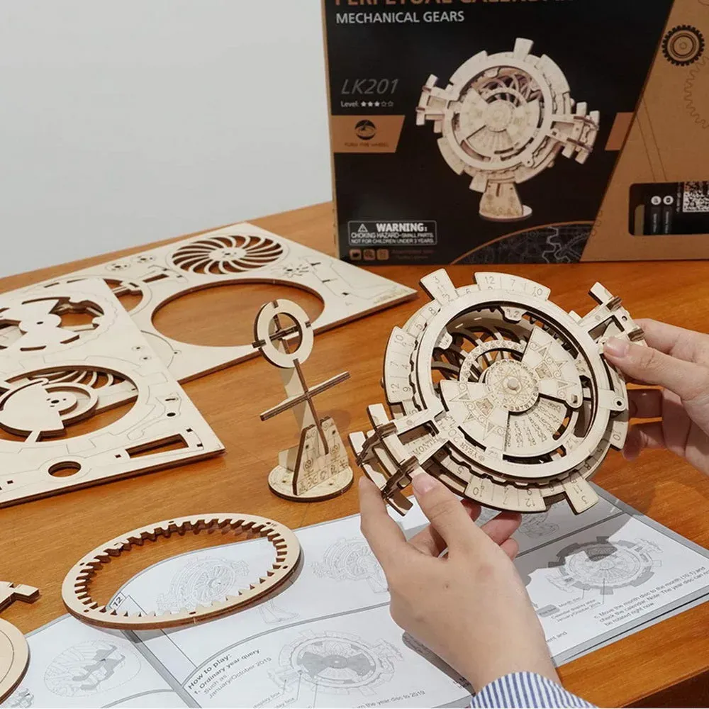 Puzzle 3D calendrier perpétuel : vue 4