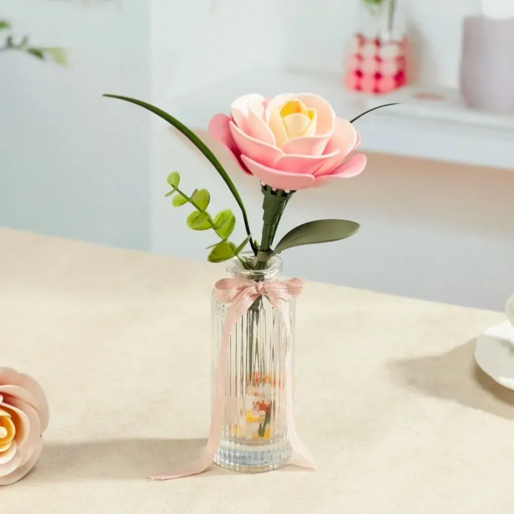 Puzzle 3D Camélia rose