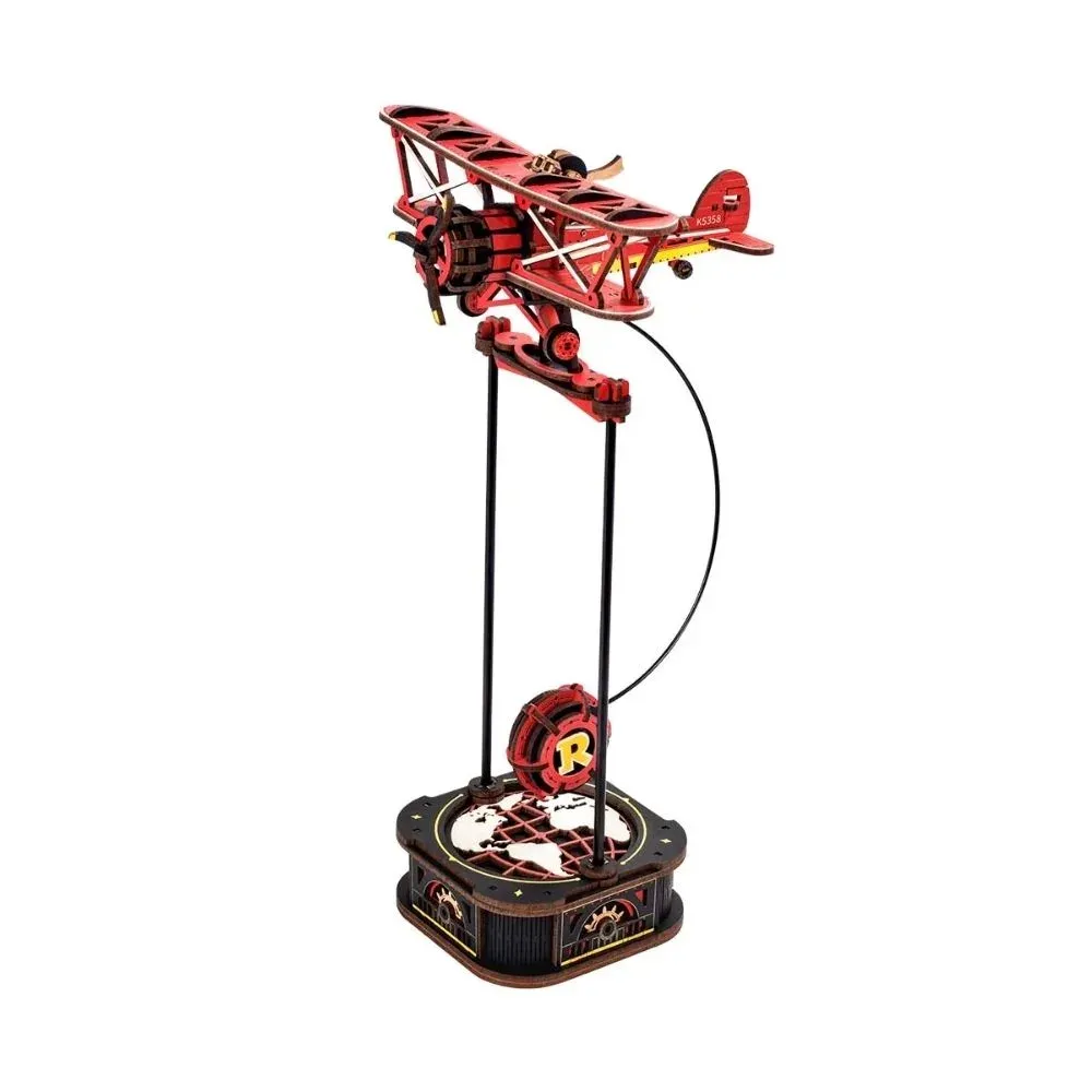 Puzzle 3D Capitaine du Ciel : vue 2
