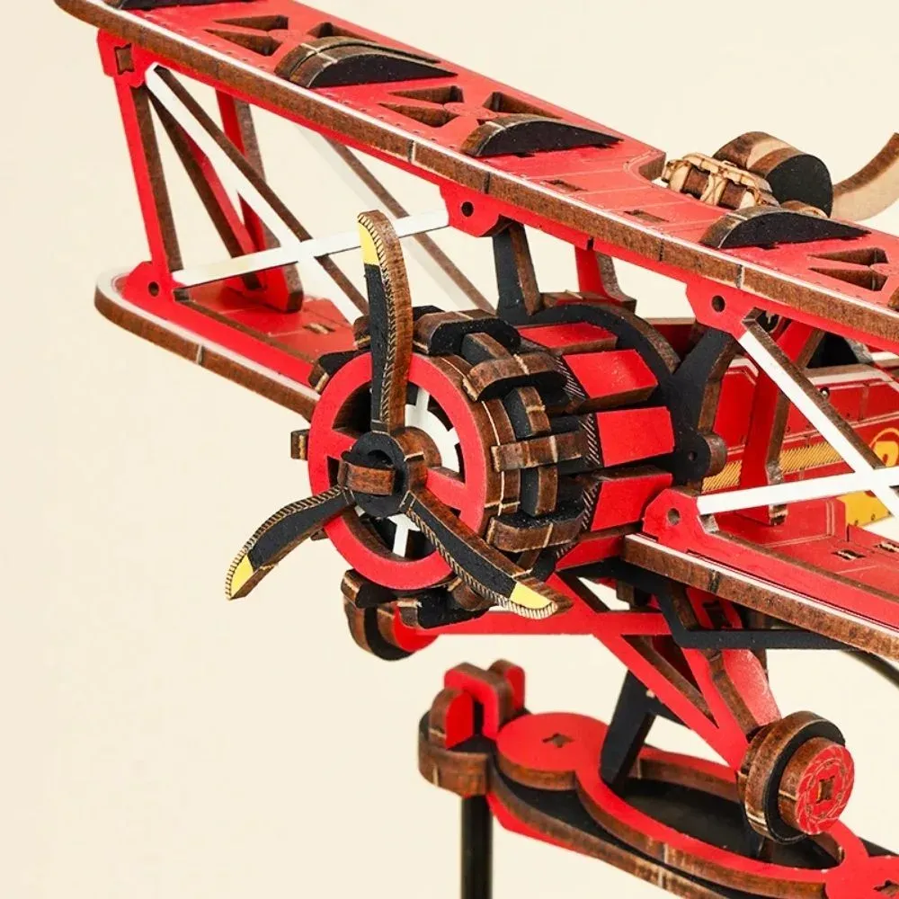 Puzzle 3D Capitaine du Ciel : vue 3