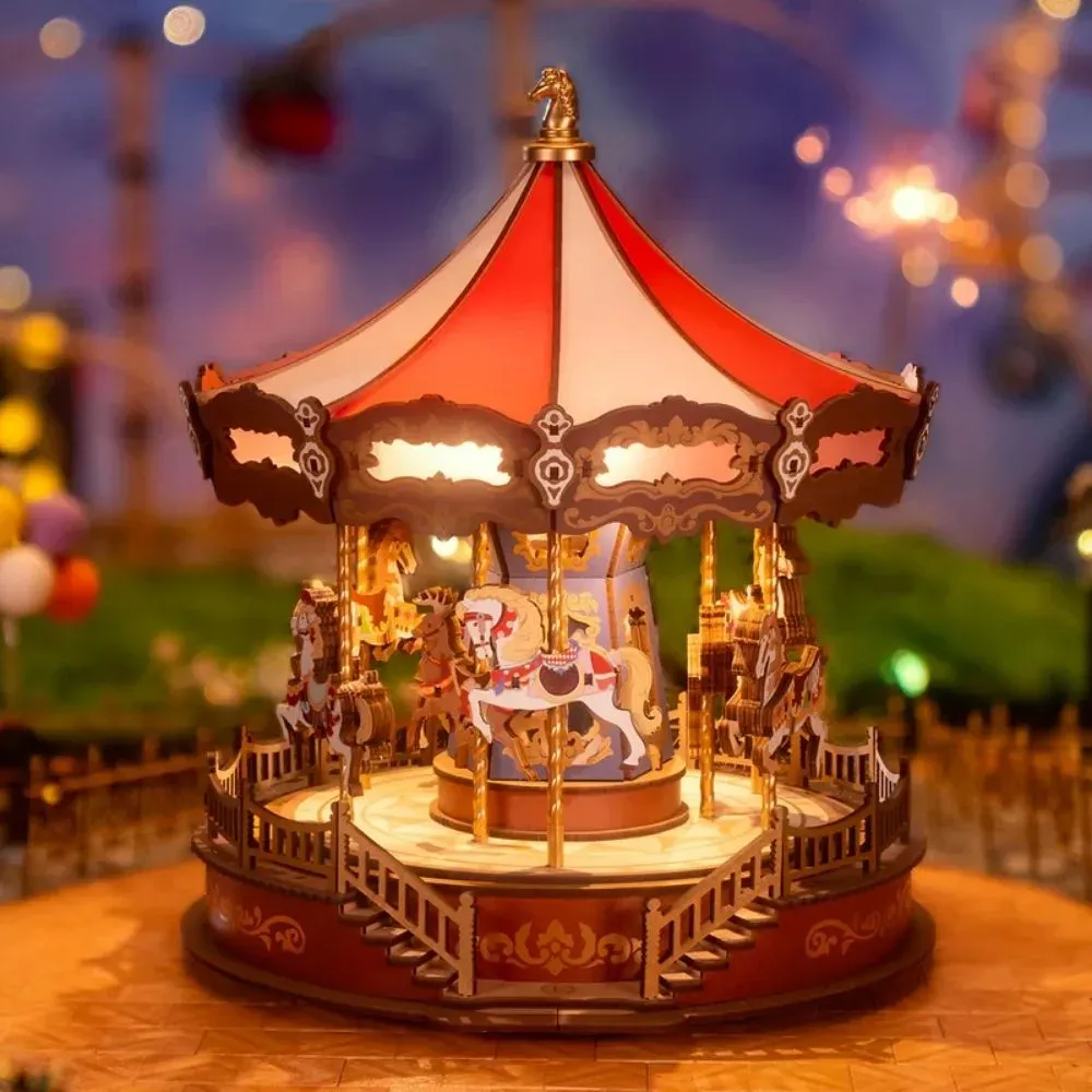 Puzzle 3D Carrousel classique : vue 3