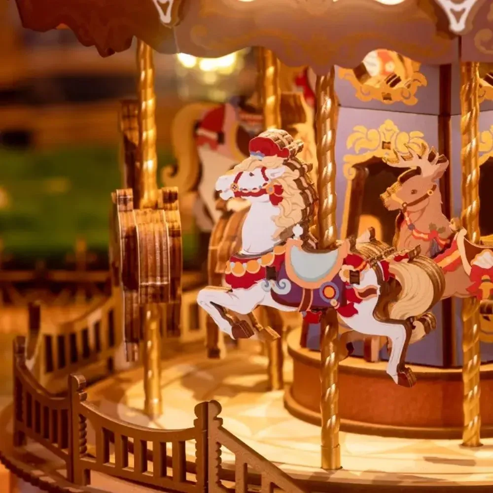 Puzzle 3D Carrousel classique : vue 4