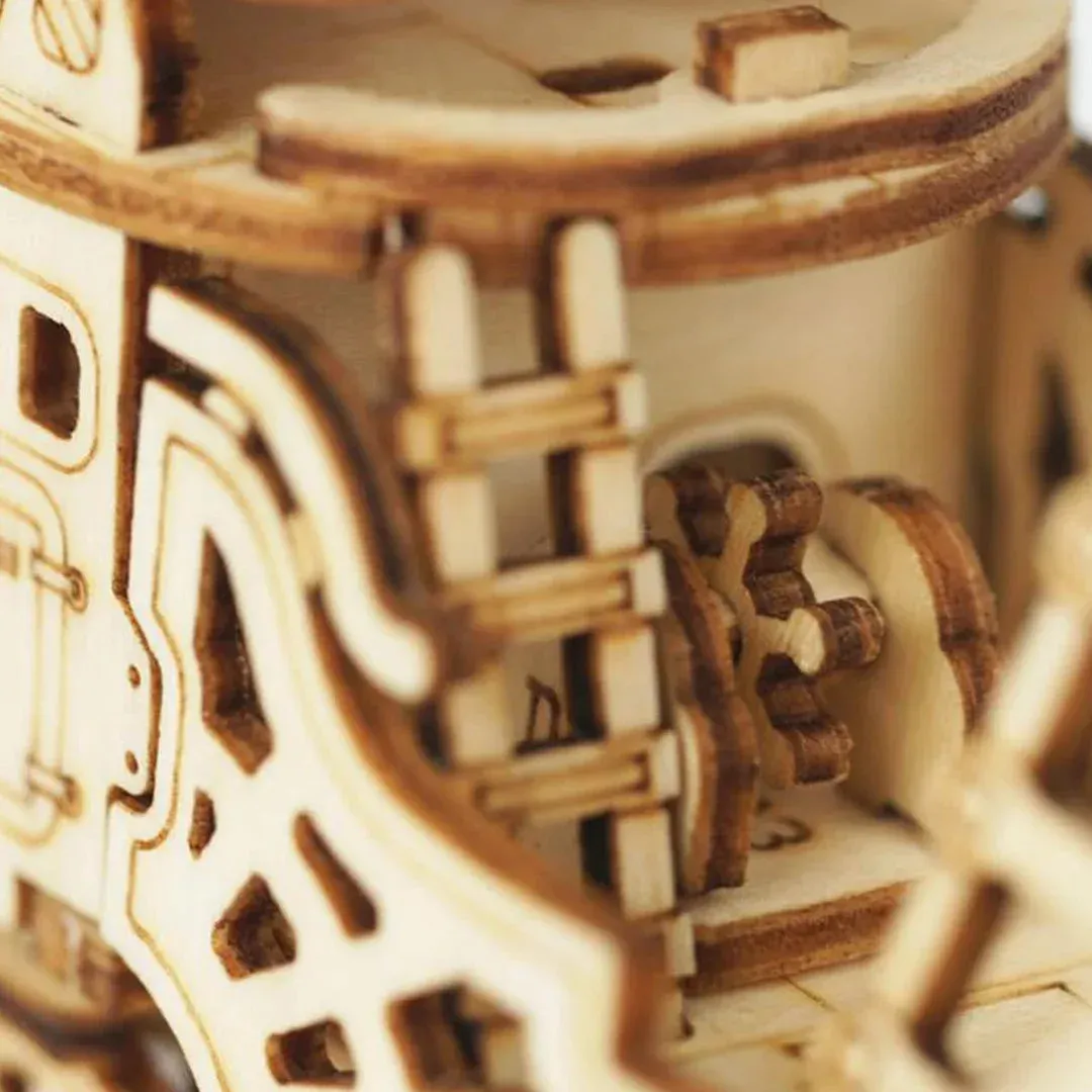 Puzzle 3D Dirigeable : vue 2