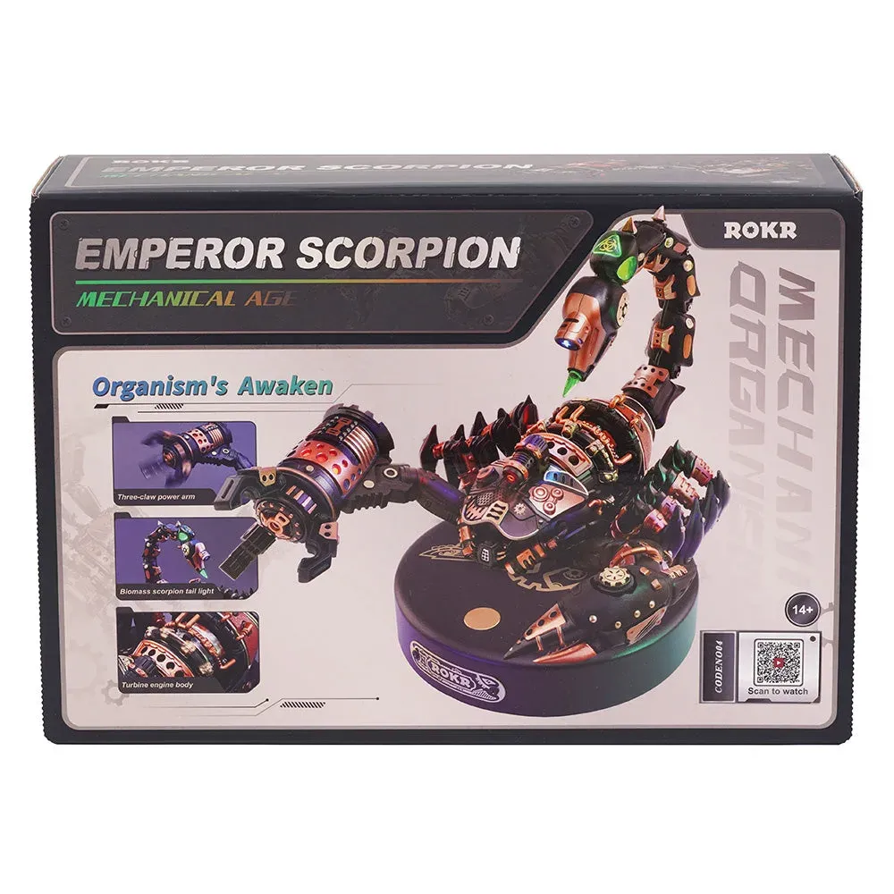 Puzzle 3D Empereur Scorpion : vue 3