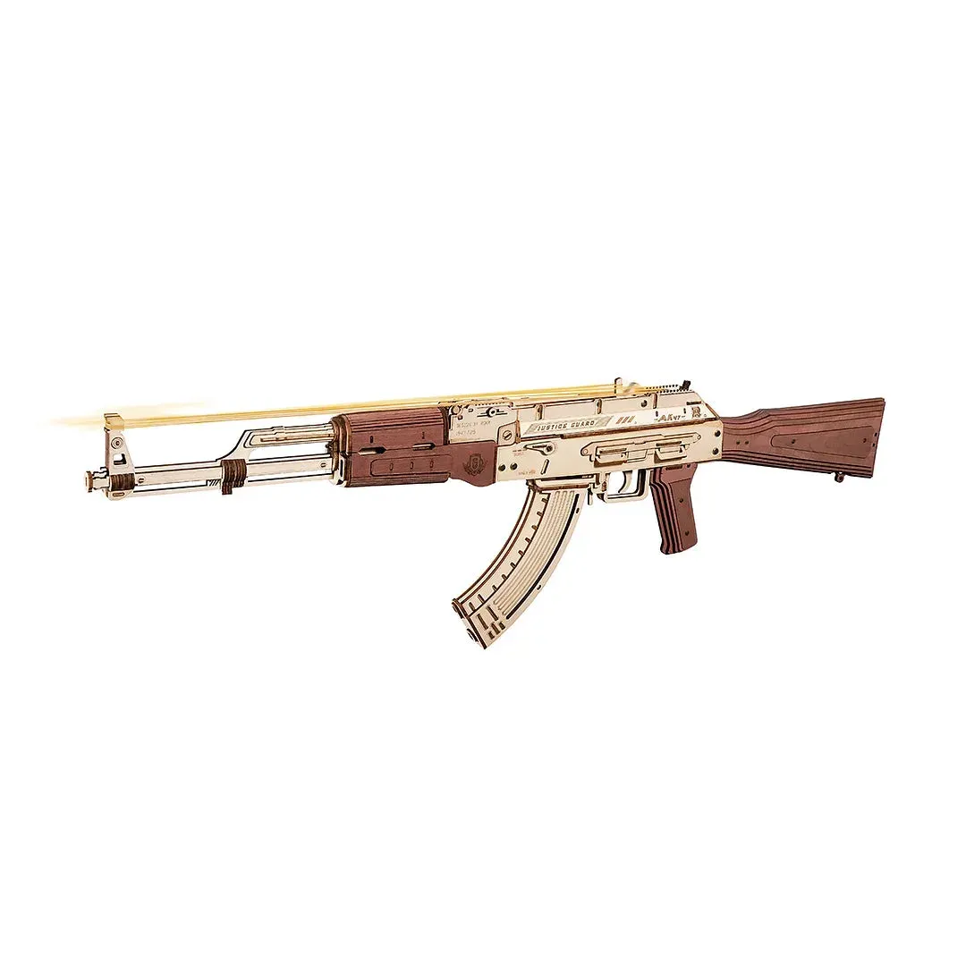 Puzzle 3D Fusil d'assaut AK-47 : vue 2
