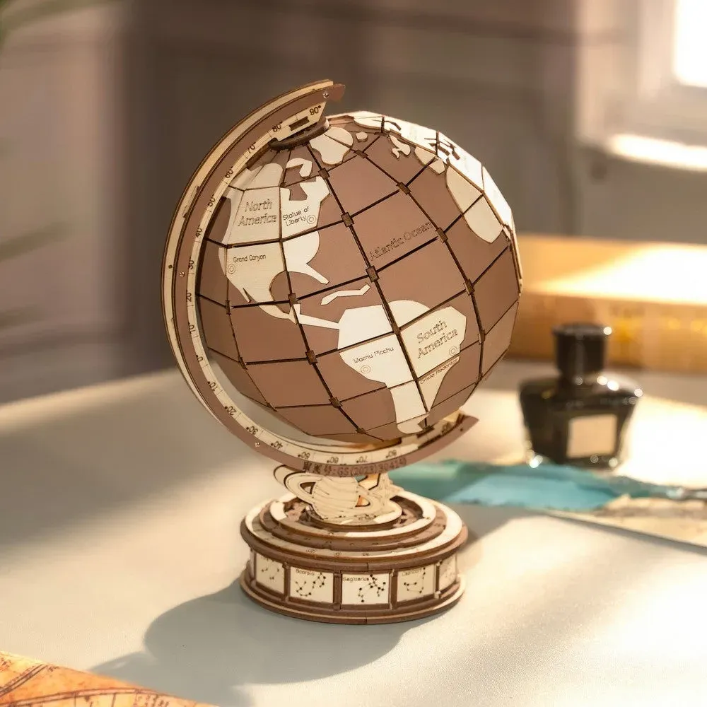 Puzzle 3D globe terrestre
