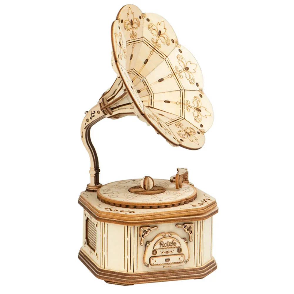 Puzzle 3D Gramophone : vue 2