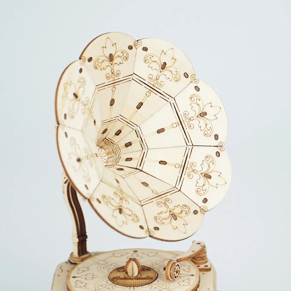 Puzzle 3D Gramophone : vue 4