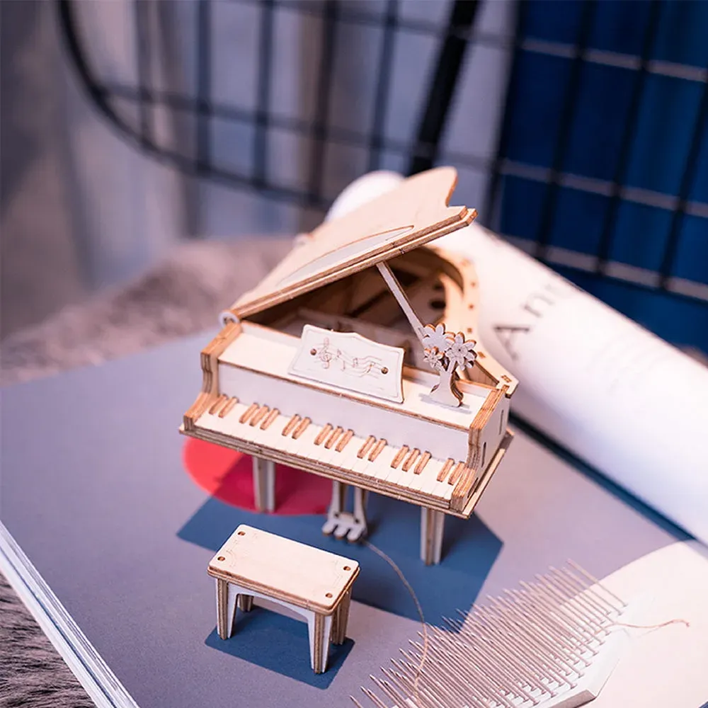 Puzzle 3D grand piano