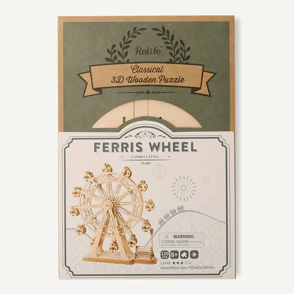 Puzzle 3D Grande roue : vue 3