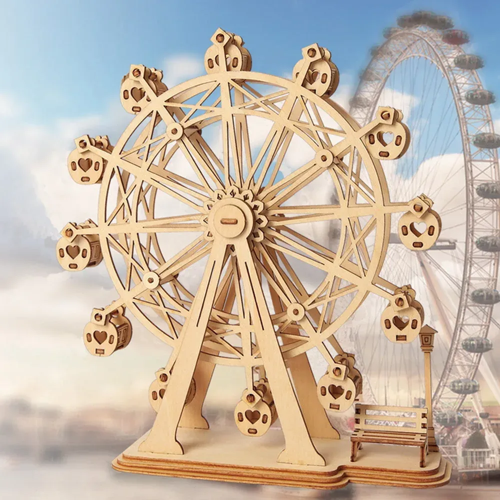 Puzzle 3D Grande roue : vue 4
