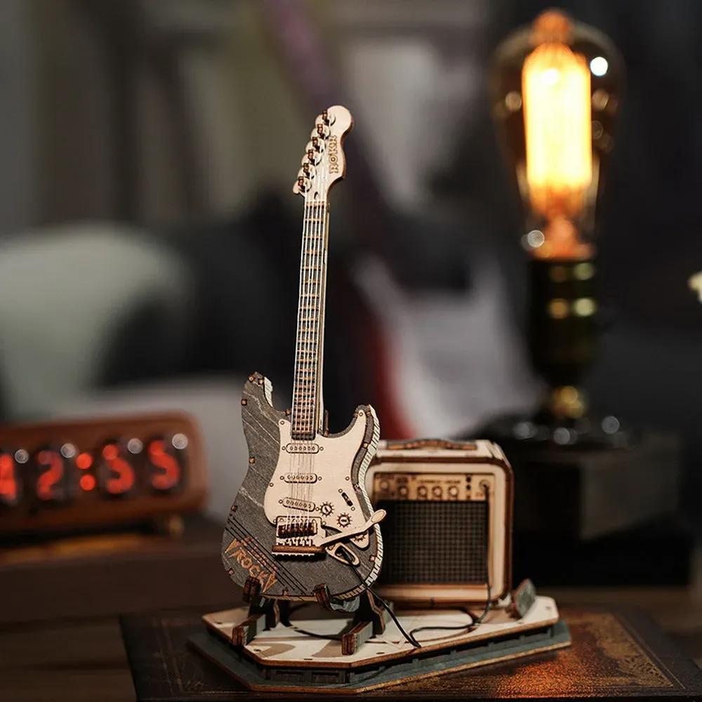 Puzzle 3D guitare électrique