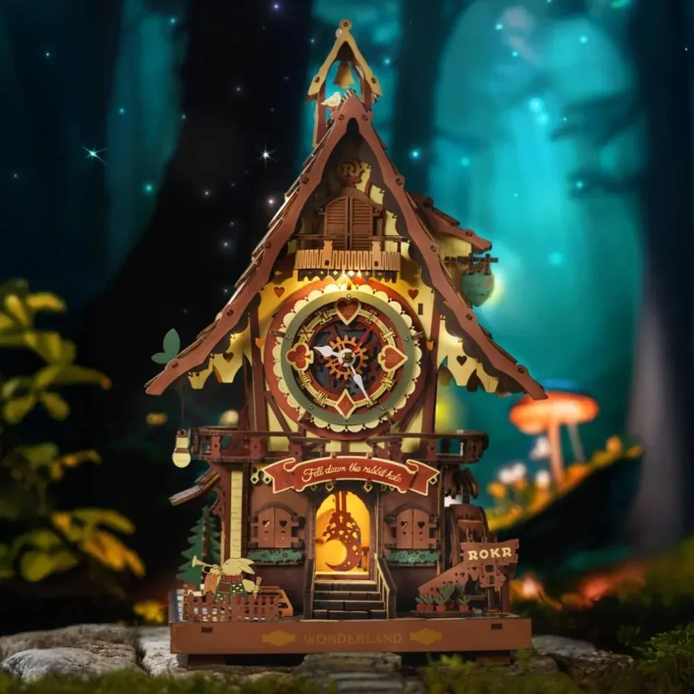Puzzle 3D horloge à coucou