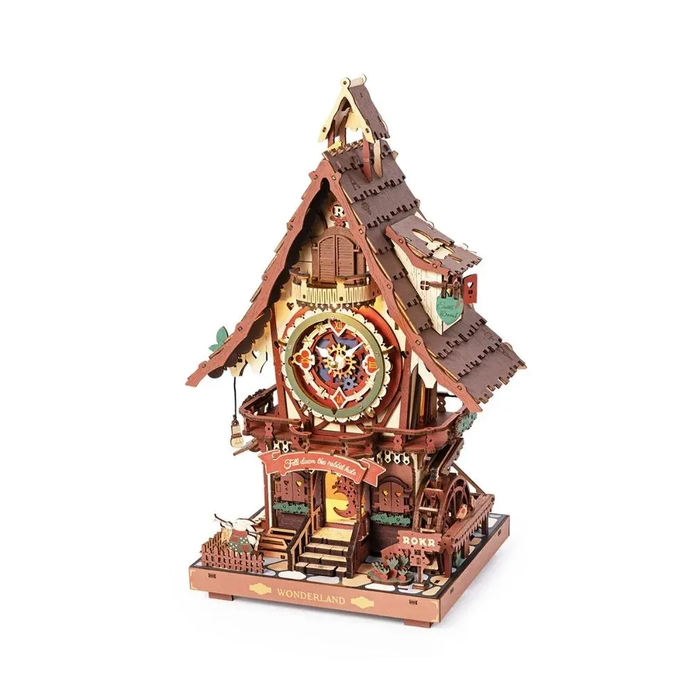 Puzzle 3D horloge à coucou : vue 2