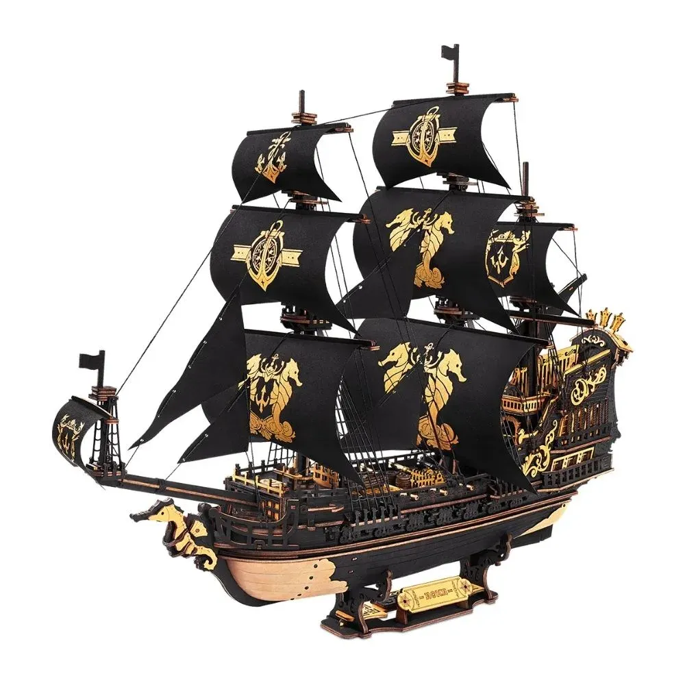 Puzzle 3D Le vaisseau de l'hippocampe : vue 2