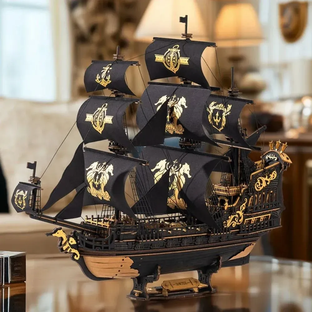 Puzzle 3D Le vaisseau de l'hippocampe : vue 4