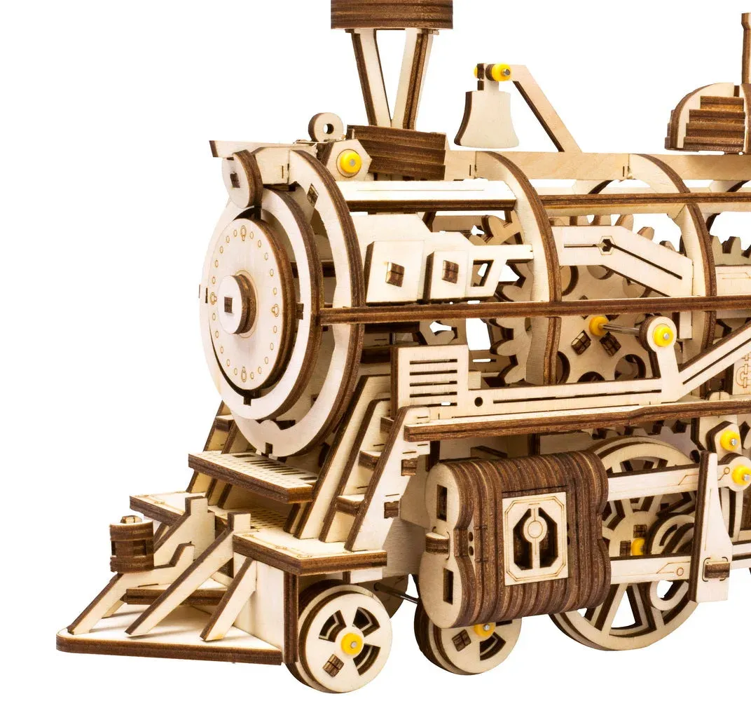 Puzzle 3D locomotive : vue 4