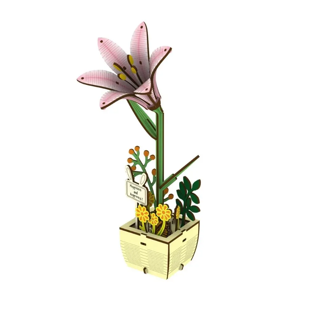 Puzzle 3D lys : vue 3