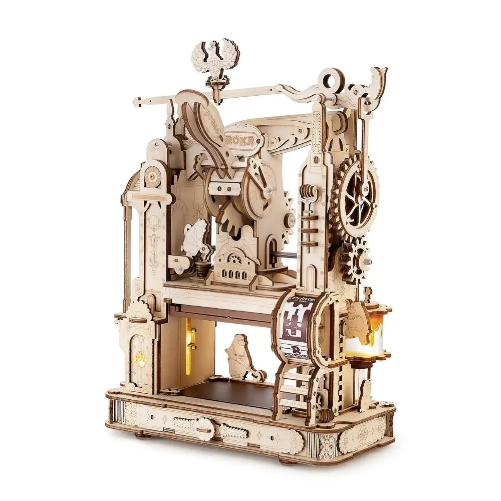 Puzzle 3D machine à imprimer classique : vue 2