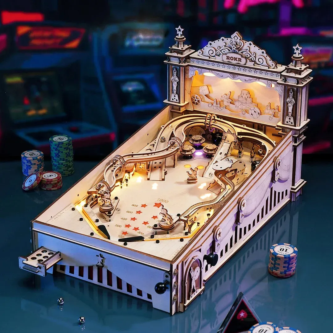 Puzzle 3D Machine de flipper