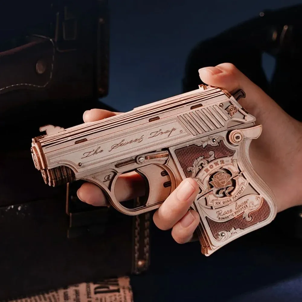 Puzzle 3D mini pistolet : vue 4