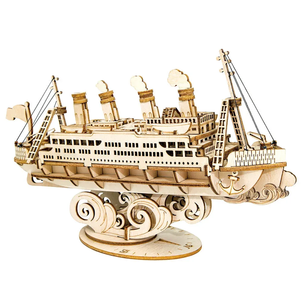 Puzzle 3D navire de croisière : vue 2