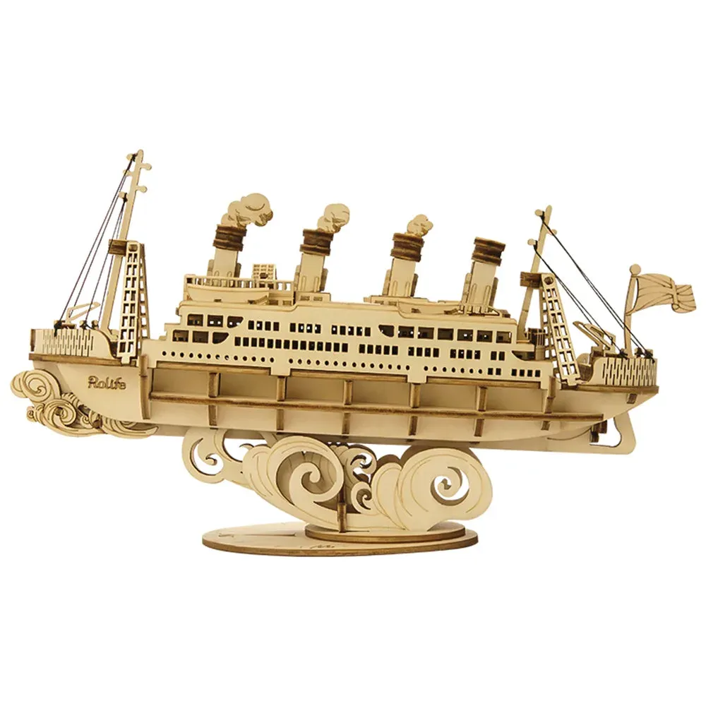 Puzzle 3D navire de croisière : vue 4
