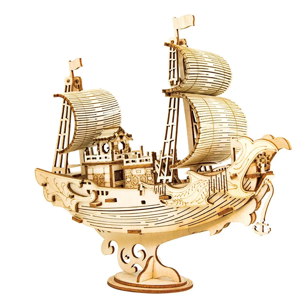 Puzzle 3D Navire diplomatique japonais : vue 2