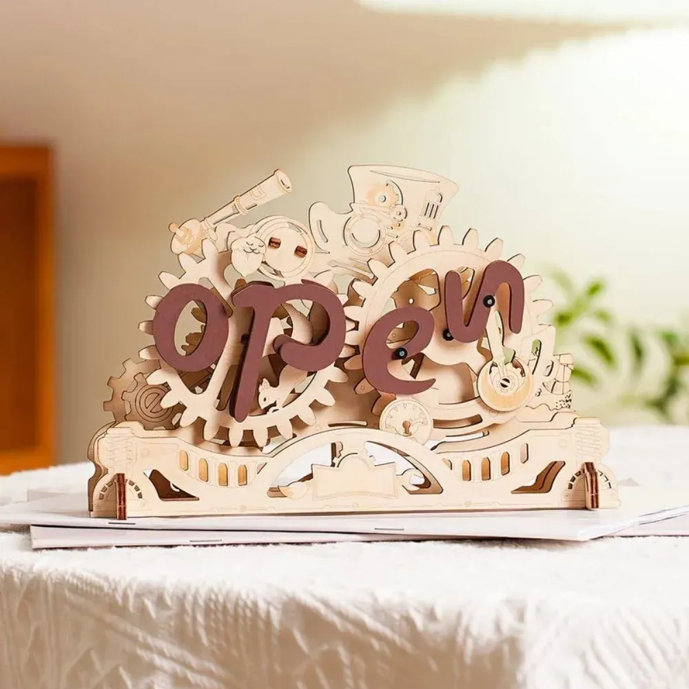 Puzzle 3D panneau ouvert/fermé