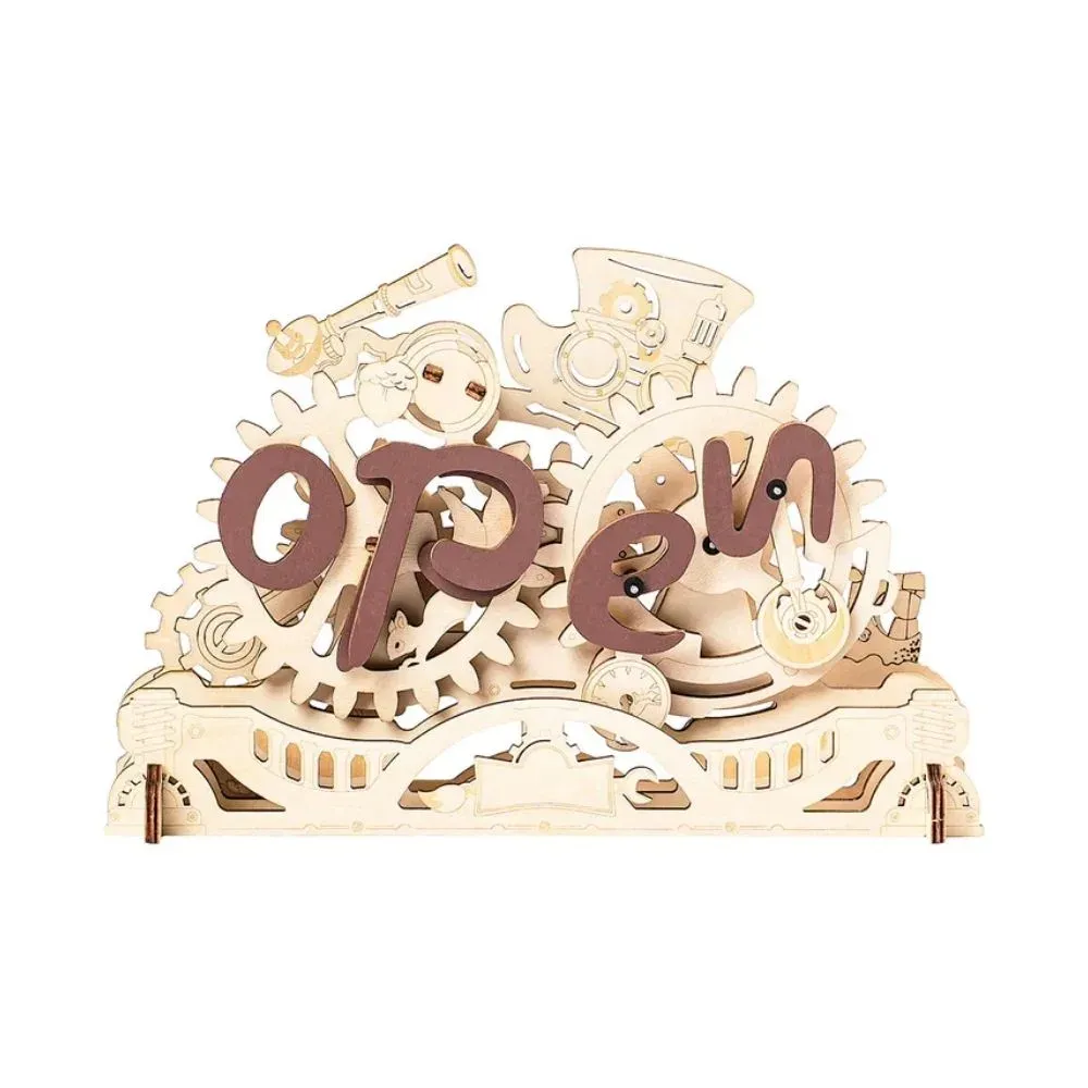 Puzzle 3D panneau ouvert/fermé : vue 2