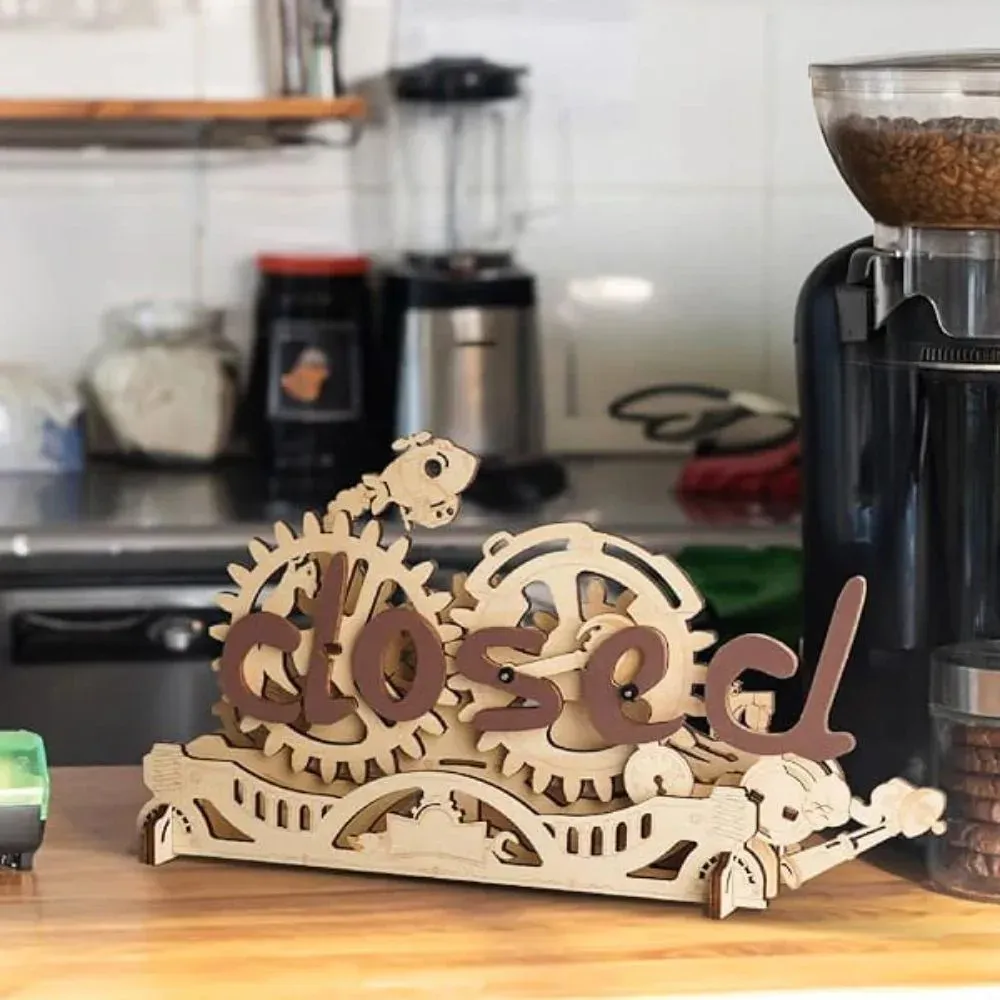 Puzzle 3D panneau ouvert/fermé : vue 4