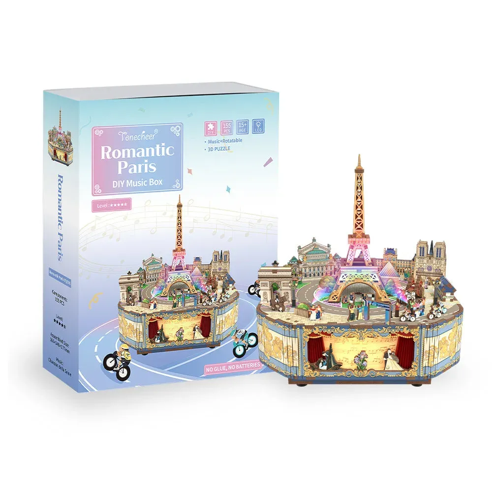 Puzzle 3D Paris romantique : vue 2
