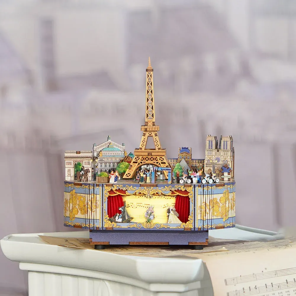 Puzzle 3D Paris romantique : vue 3