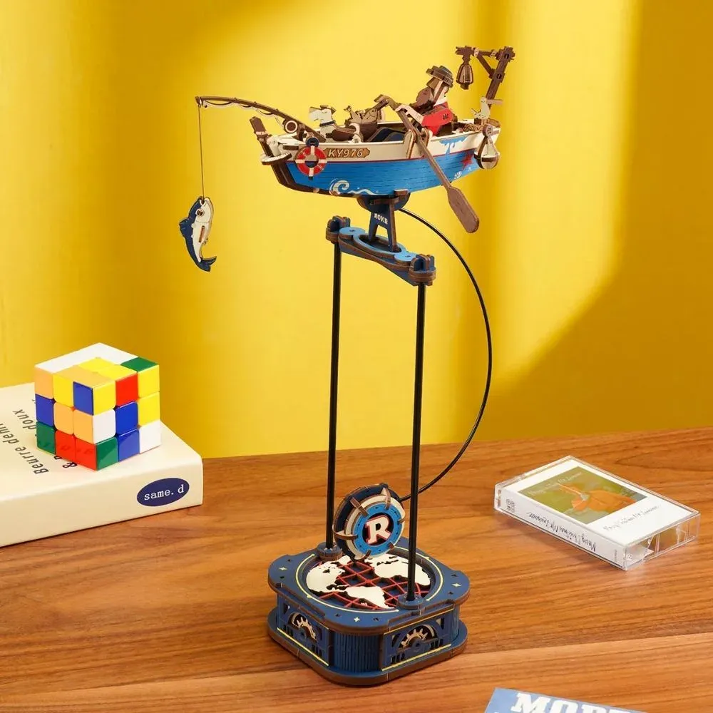 Puzzle 3D pêcheur des océans
