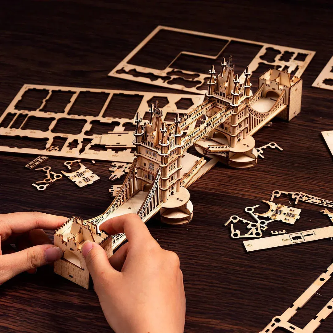 Puzzle 3D Pont de la Tour : vue 3