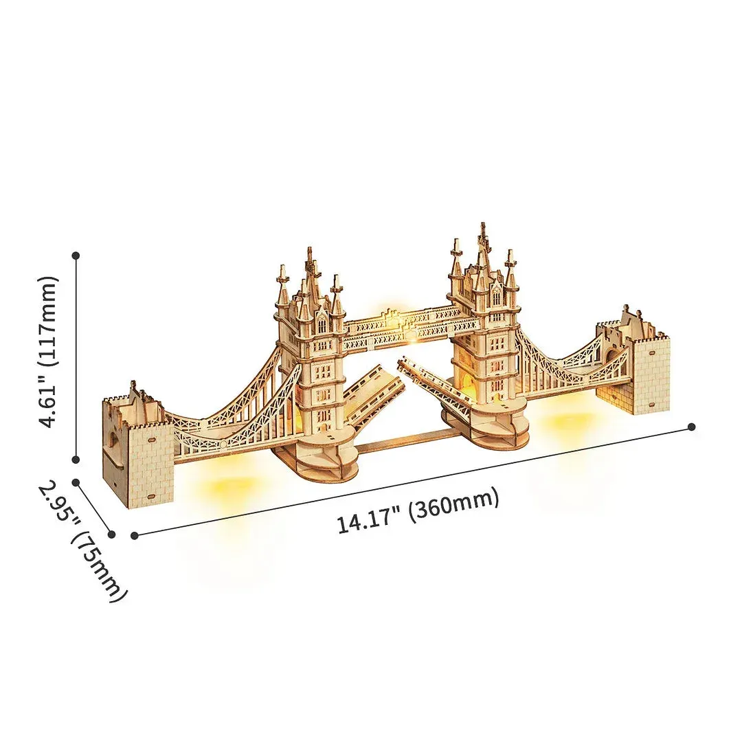Puzzle 3D Pont de la Tour : vue 4