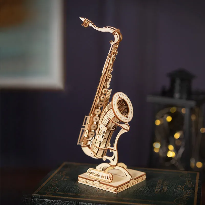 Puzzle 3D saxophone