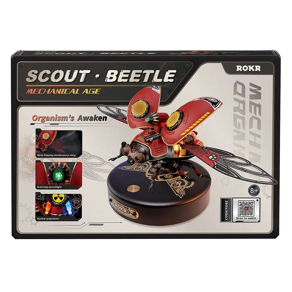 Puzzle 3D Scarabée éclaireur : vue 3